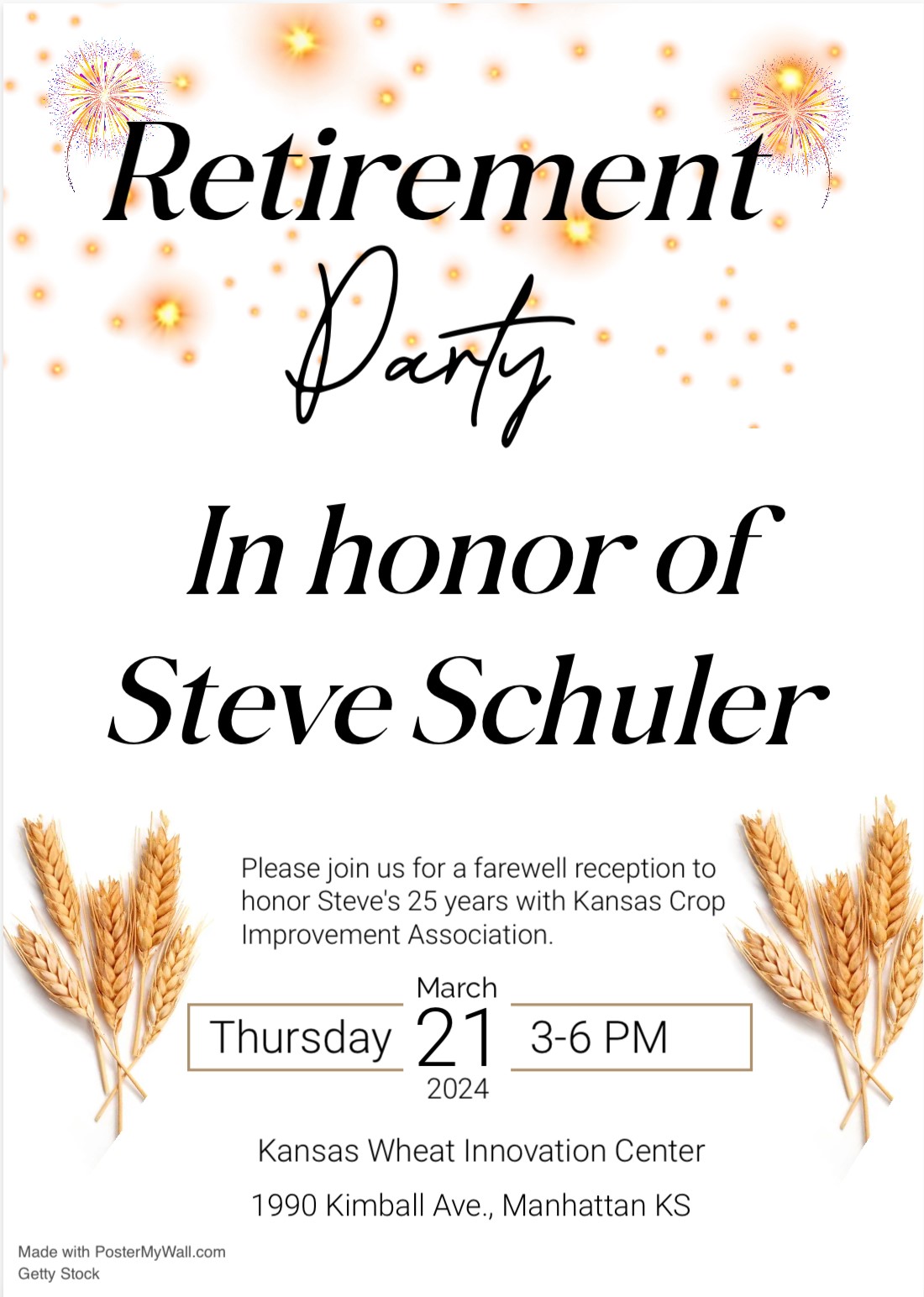 retirement announcement